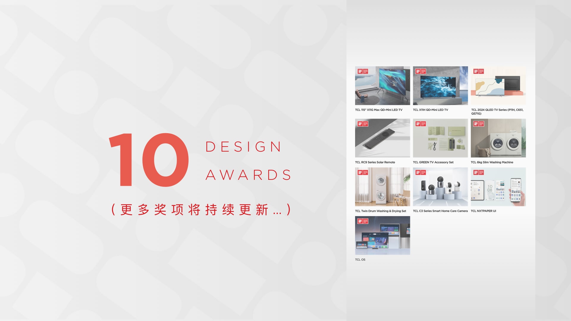 10个获奖产品 - 2024年